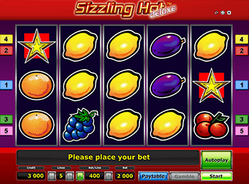 Sizzling Hot Deluxe казино Вулкан Старс